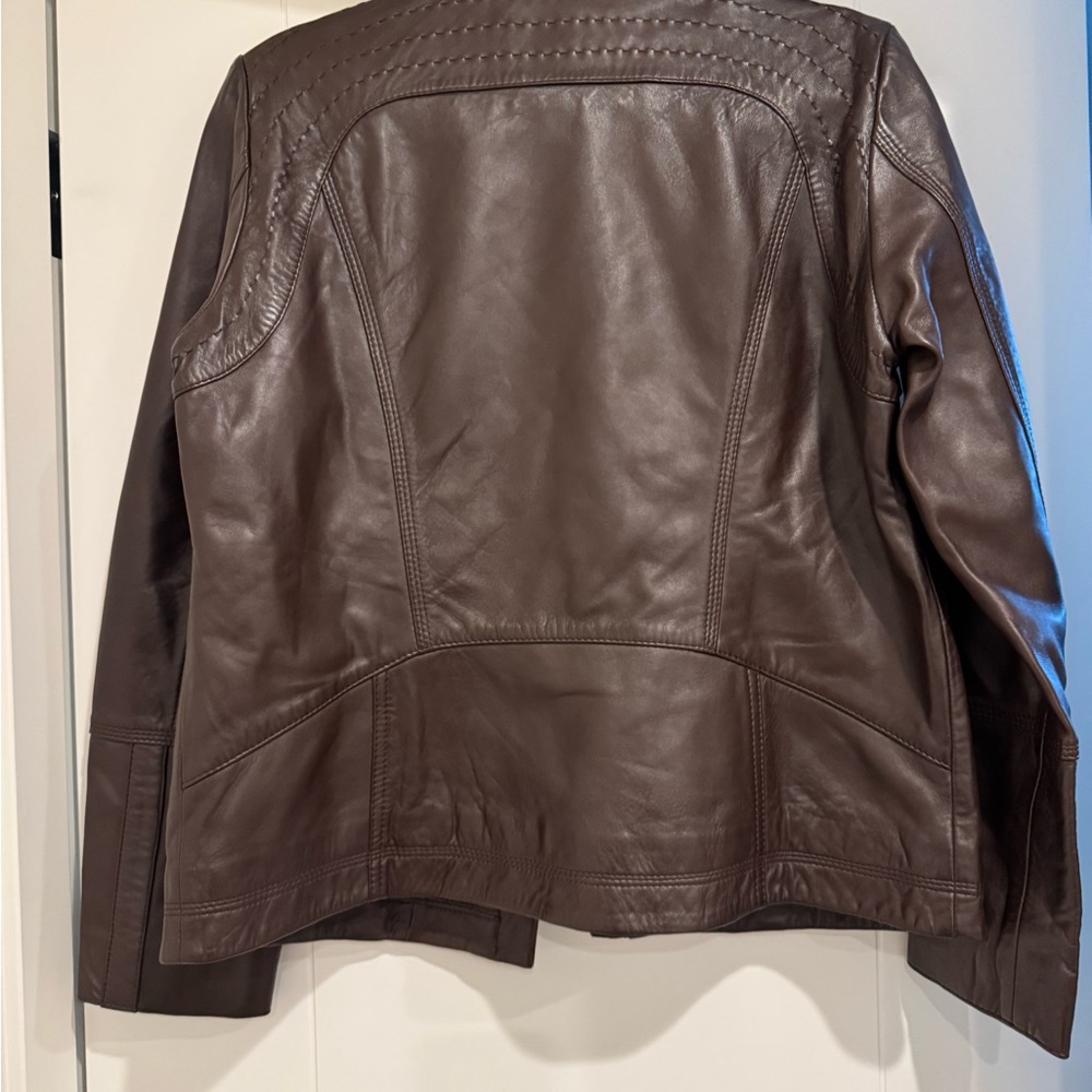 Quince leather jacket brown L - Picture 9 of 9